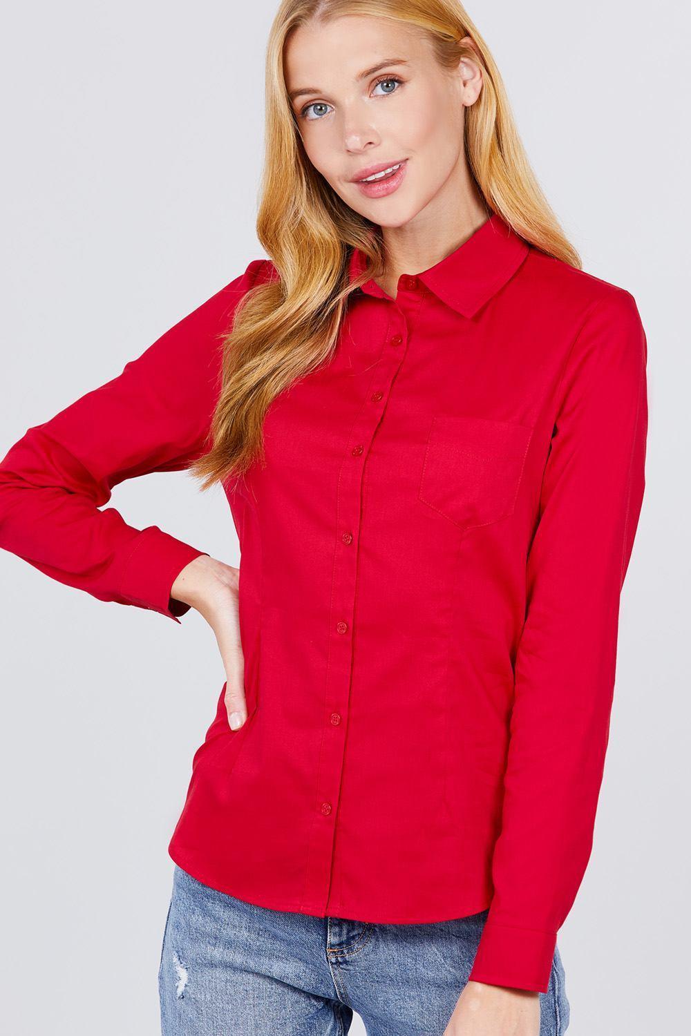 Button Down Woven Shirts | Mixtshop LLC Main image