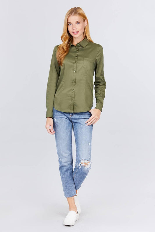 Button Down Woven Shirts | Mixtshop LLC