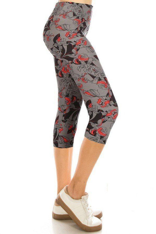 Print Capri Leggings | Mixtshop LLC