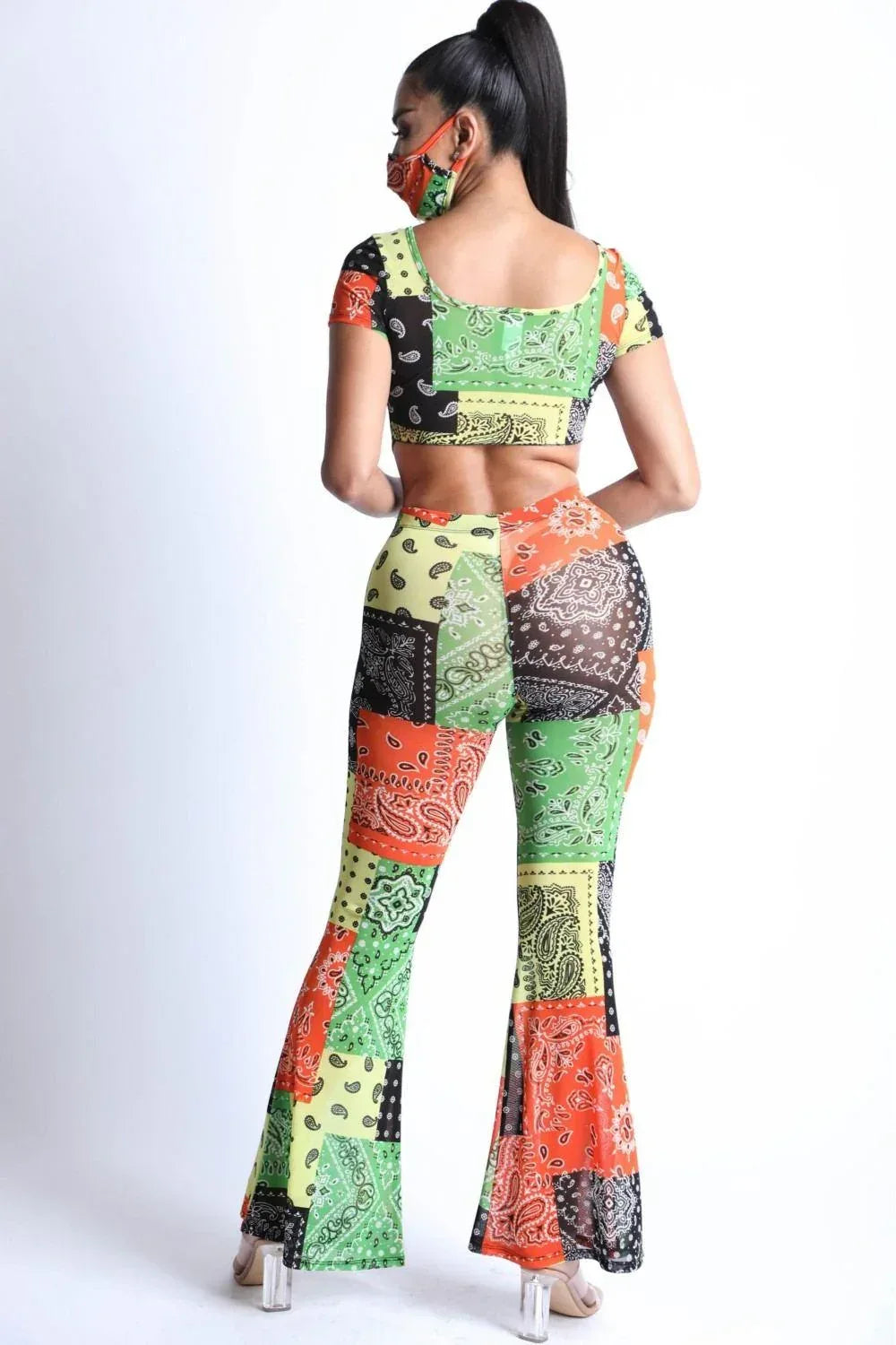 Bandanna Patchwork Mesh Set | Mixtshop LLC