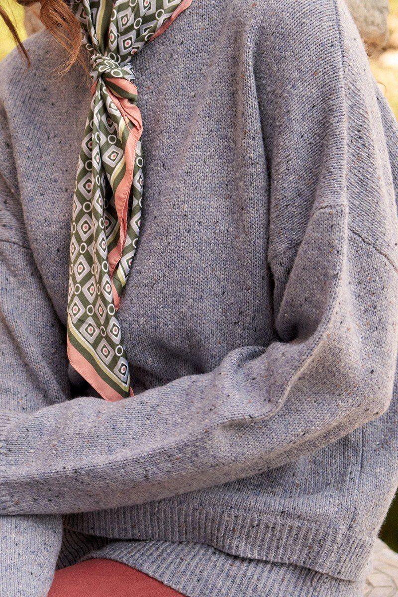 A Multicolor Knit Sweater | Mixtshop LLC