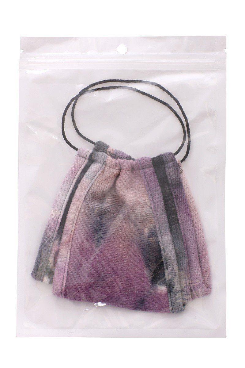 Tie Dye Trifold Reusable Face Mask | Mixtshop LLC