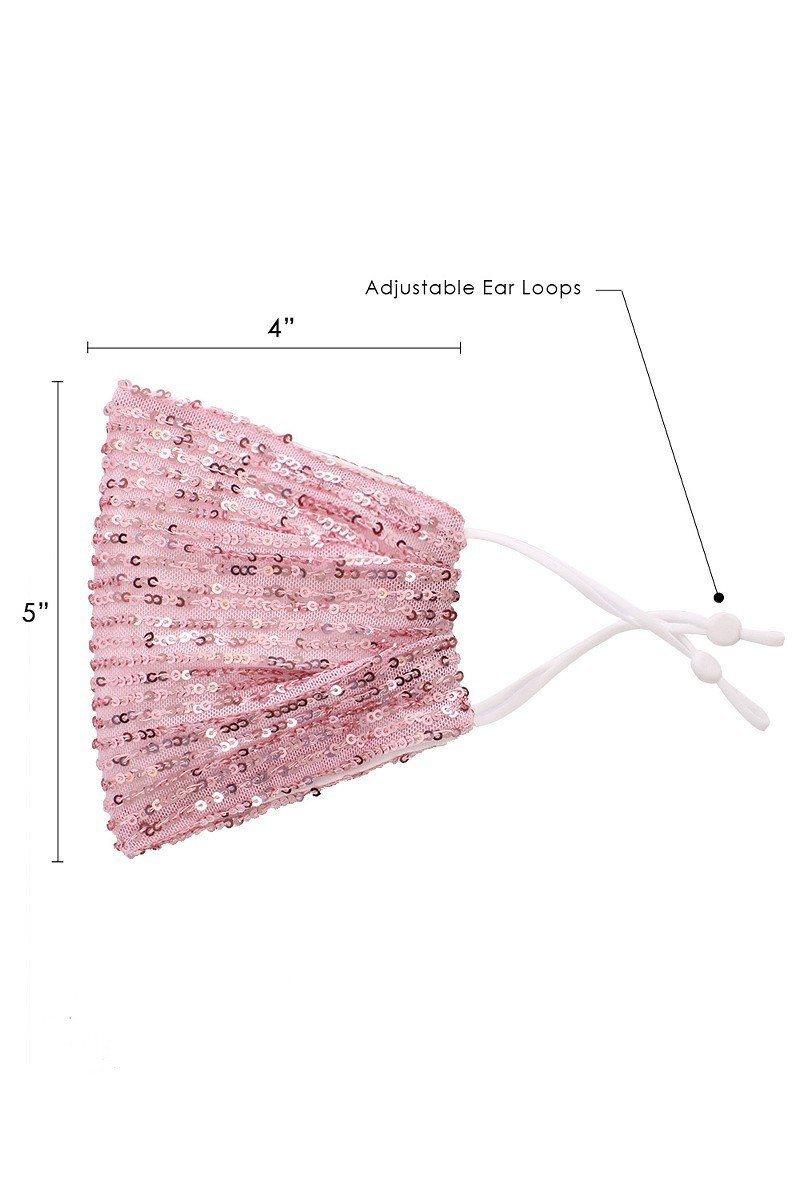 3d Sequin Fashion Facemask | Mixtshop LLC