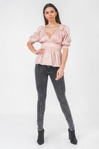 A Solid Sateen Top | Mixtshop LLC