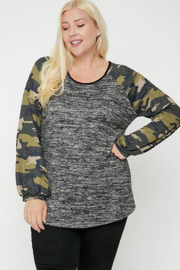 Two Tone Color Top | Mixtshop LLC Main image