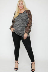 Two Tone Color Top | Mixtshop LLC
