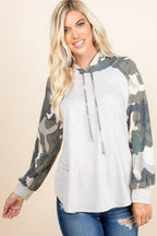 Solid French Terry Casual Hoodie | Mixtshop LLC