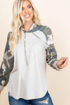Solid French Terry Casual Hoodie | Mixtshop LLC