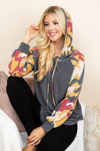 Solid French Terry Casual Hoodie | Mixtshop LLC