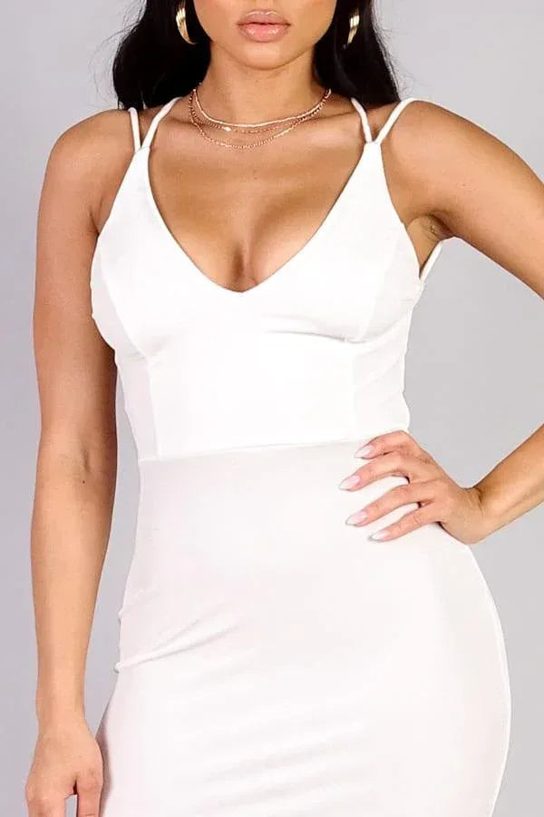 Showstopper, Sexy Crossover Strap Dress | Mixtshop LLC