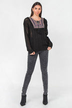 Waffle Knit Sweater | Mixtshop LLC
