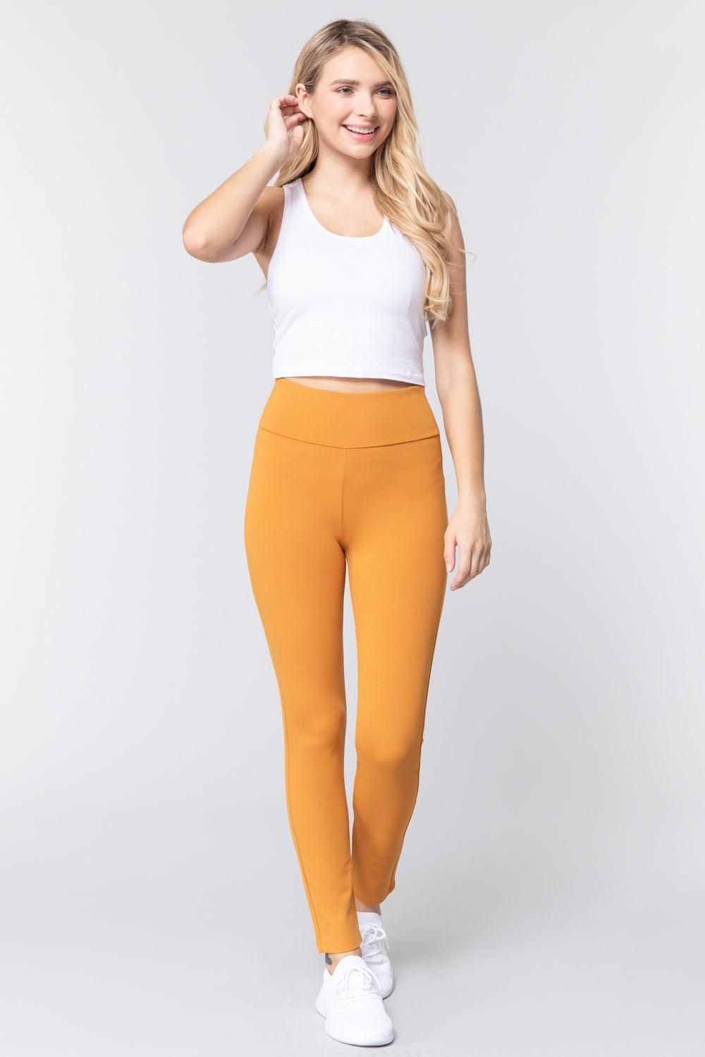 Waist Band Long Ponte Pants Secondary image