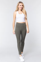 Waist Band Long Ponte Pants | Mixtshop LLC