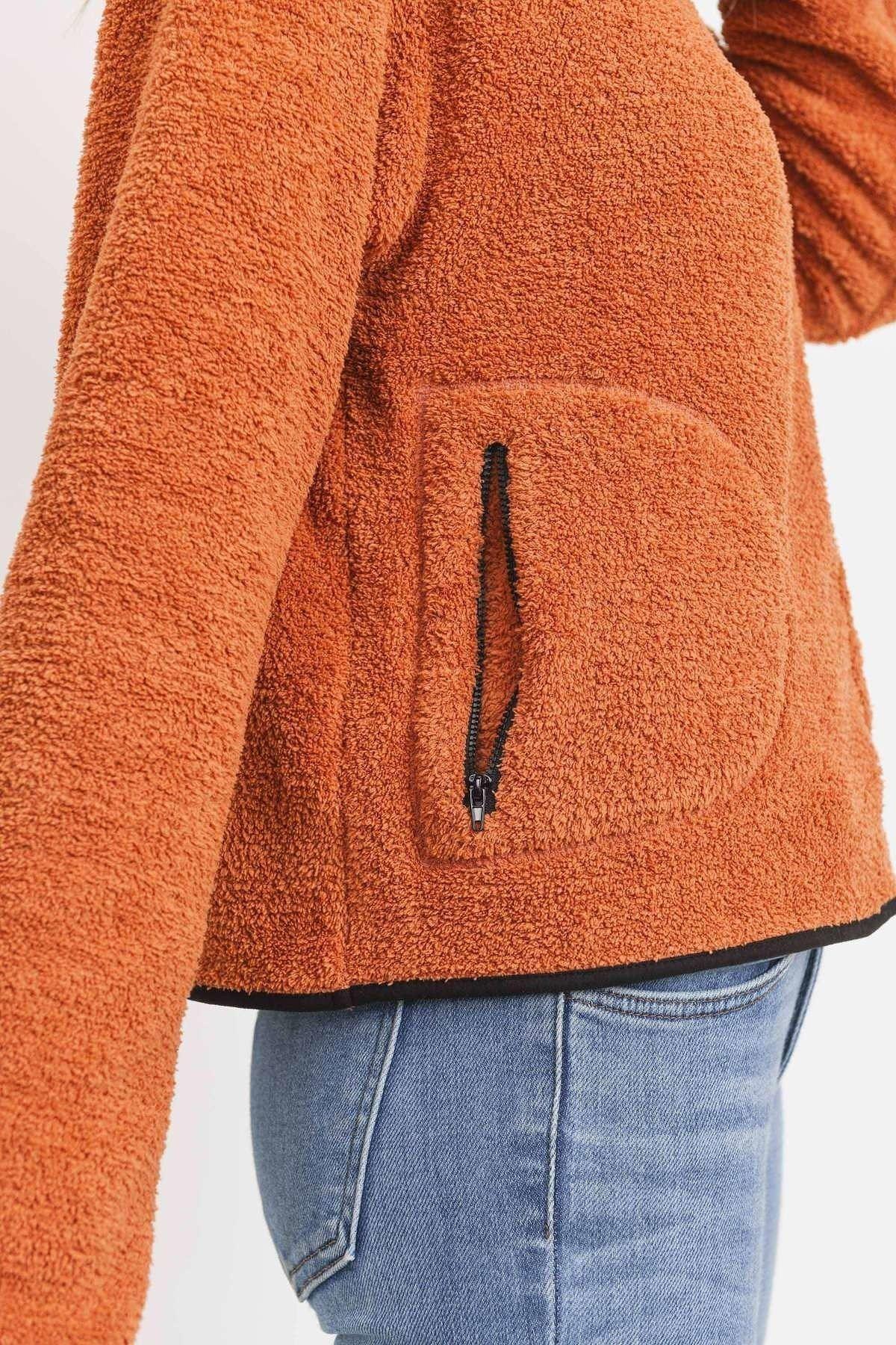 Long Sleeve Half Zipper Pullover Loopie Terry | Mixtshop LLC