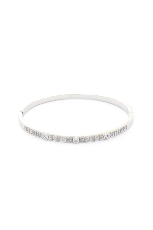Cubic Zirconia Encrusted Bracelet | Mixtshop LLC
