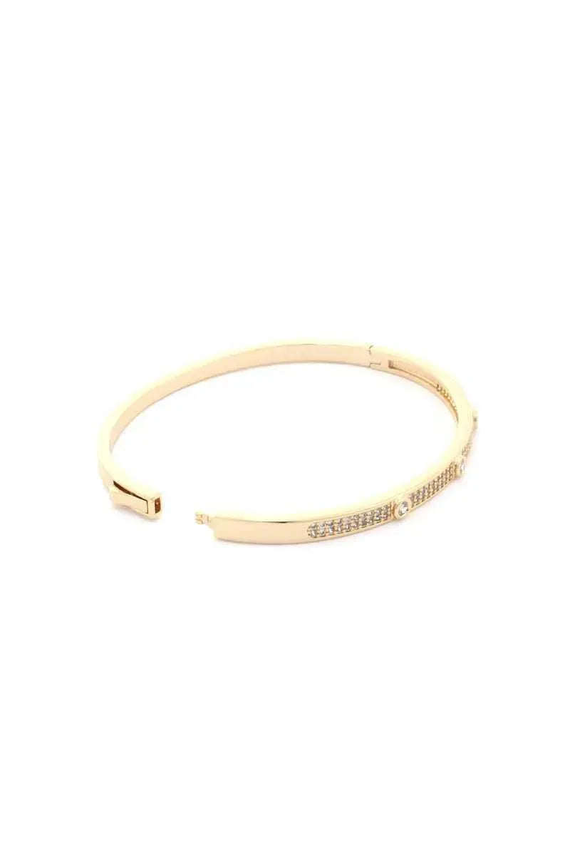 Cubic Zirconia Encrusted Bracelet | Mixtshop LLC