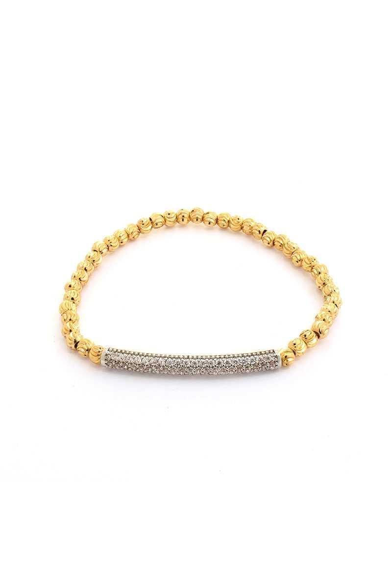 Metal Ball Bead Stretch Bracelet | Mixtshop LLC