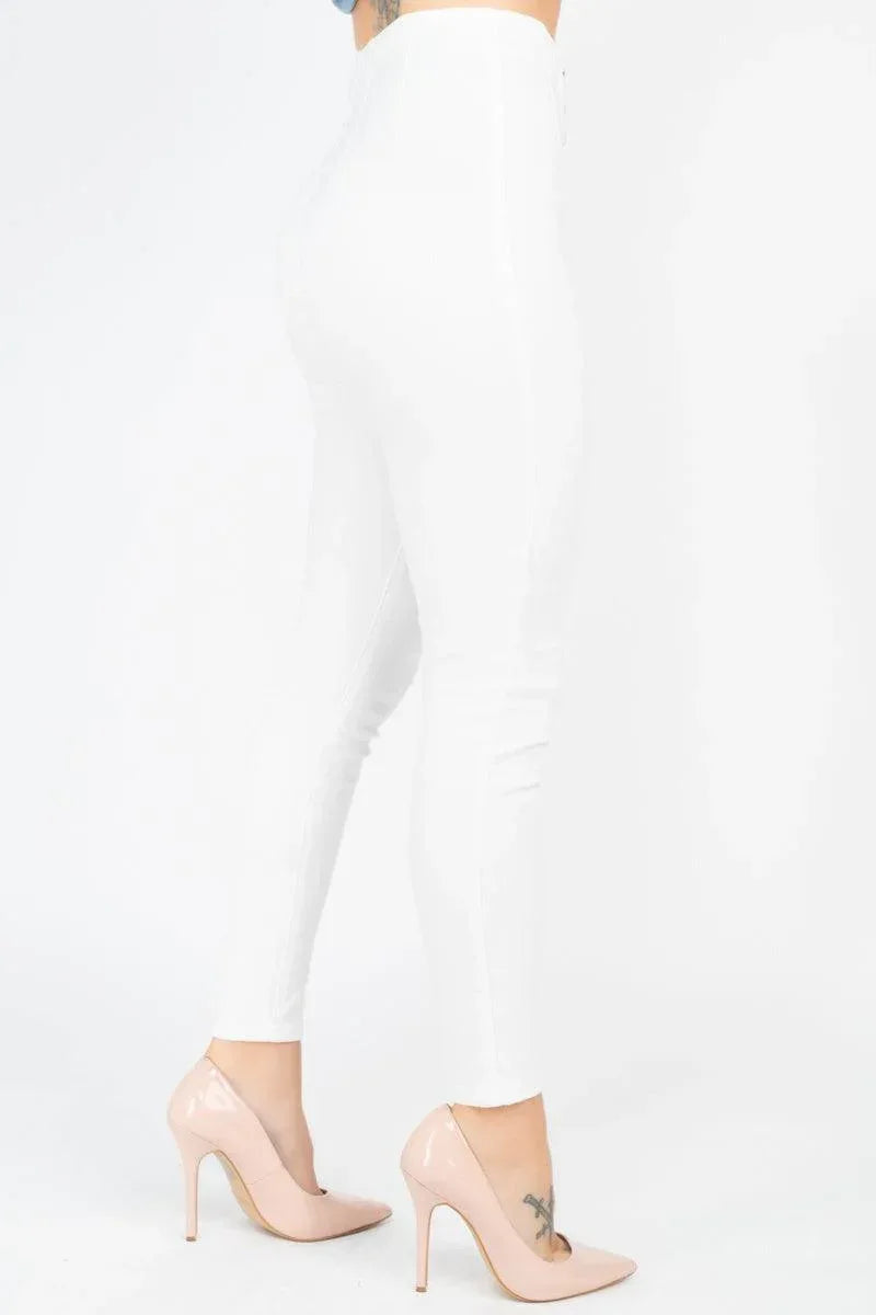 High Waist Denim Jeans | Mixtshop LLC