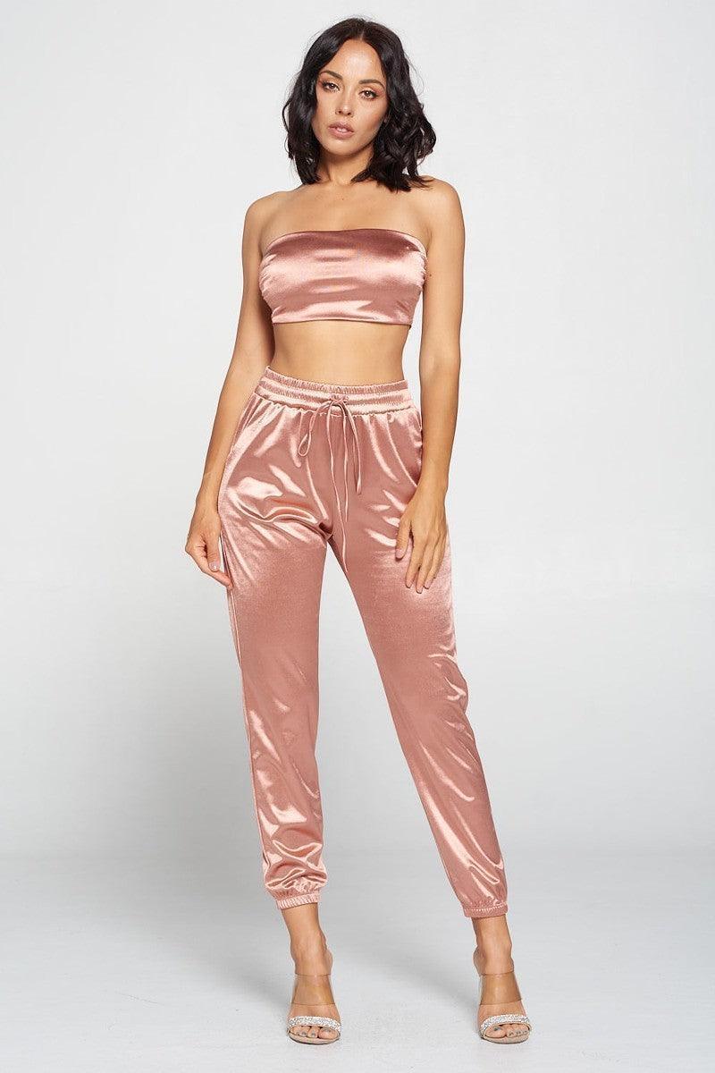 Tube Top Pant Set | Mixtshop LLC Main image