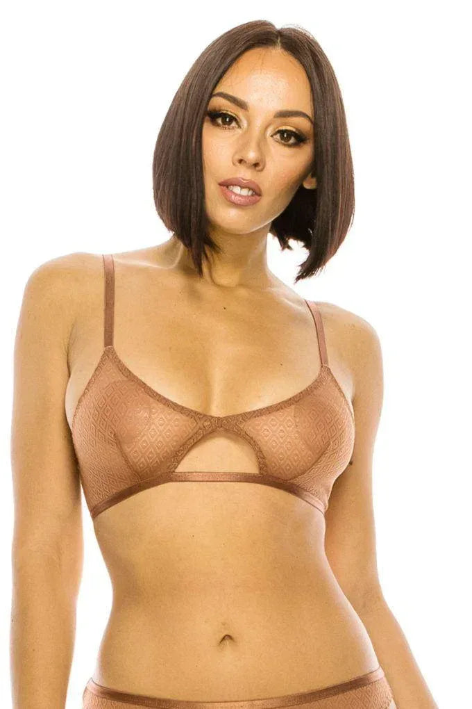 Lace Triangle Bralette | Mixtshop LLC