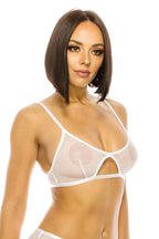 Lace Triangle Bralette | Mixtshop LLC