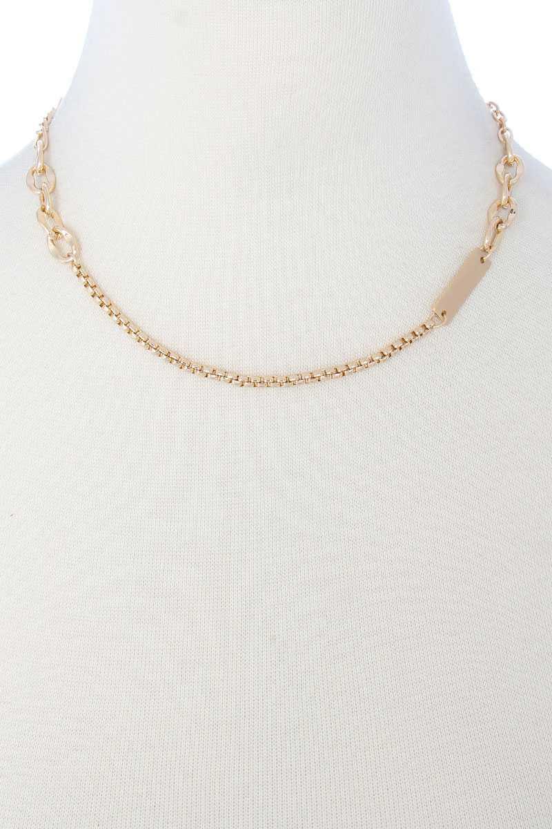 Metal Chain Necklace | Mixtshop LLC Main image
