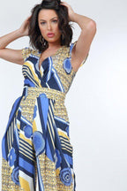Ruffle Sleeve Surplice Jumpsuit | Mixtshop LLC