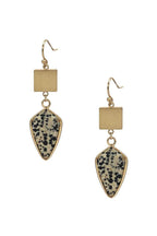 Fashion Marbling Stone Dangle Earring | Mixtshop LLC