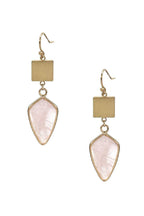 Fashion Marbling Stone Dangle Earring | Mixtshop LLC