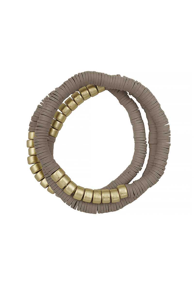 Fashion Bead Stretch Multi Bracelet | Mixtshop LLC