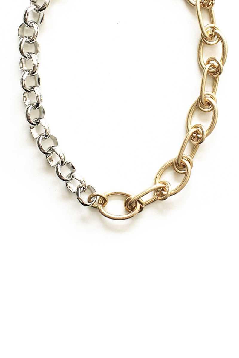 Metal 2 Style Necklace | Mixtshop LLC Main image
