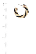 Twisted Open Circle Earring | Mixtshop LLC