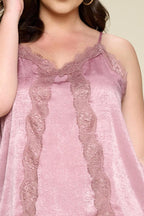 Solid Satin Sleeveless Cami Woven Tank Top | Mixtshop LLC