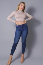 Long Sleeve Purl Edge Layer Top | Mixtshop LLC