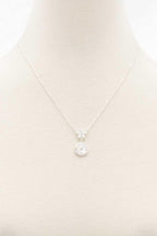 Double Flower Necklce | Mixtshop LLC