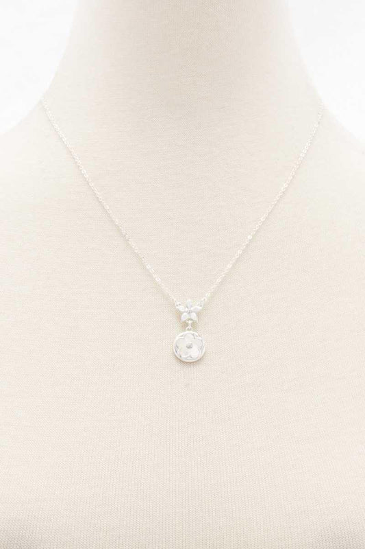 Double Flower Necklce | Mixtshop LLC