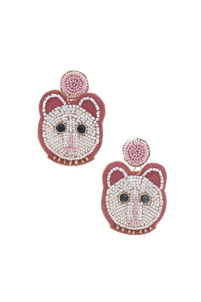 Seed Bead Earring | Mixtshop LLC Main image