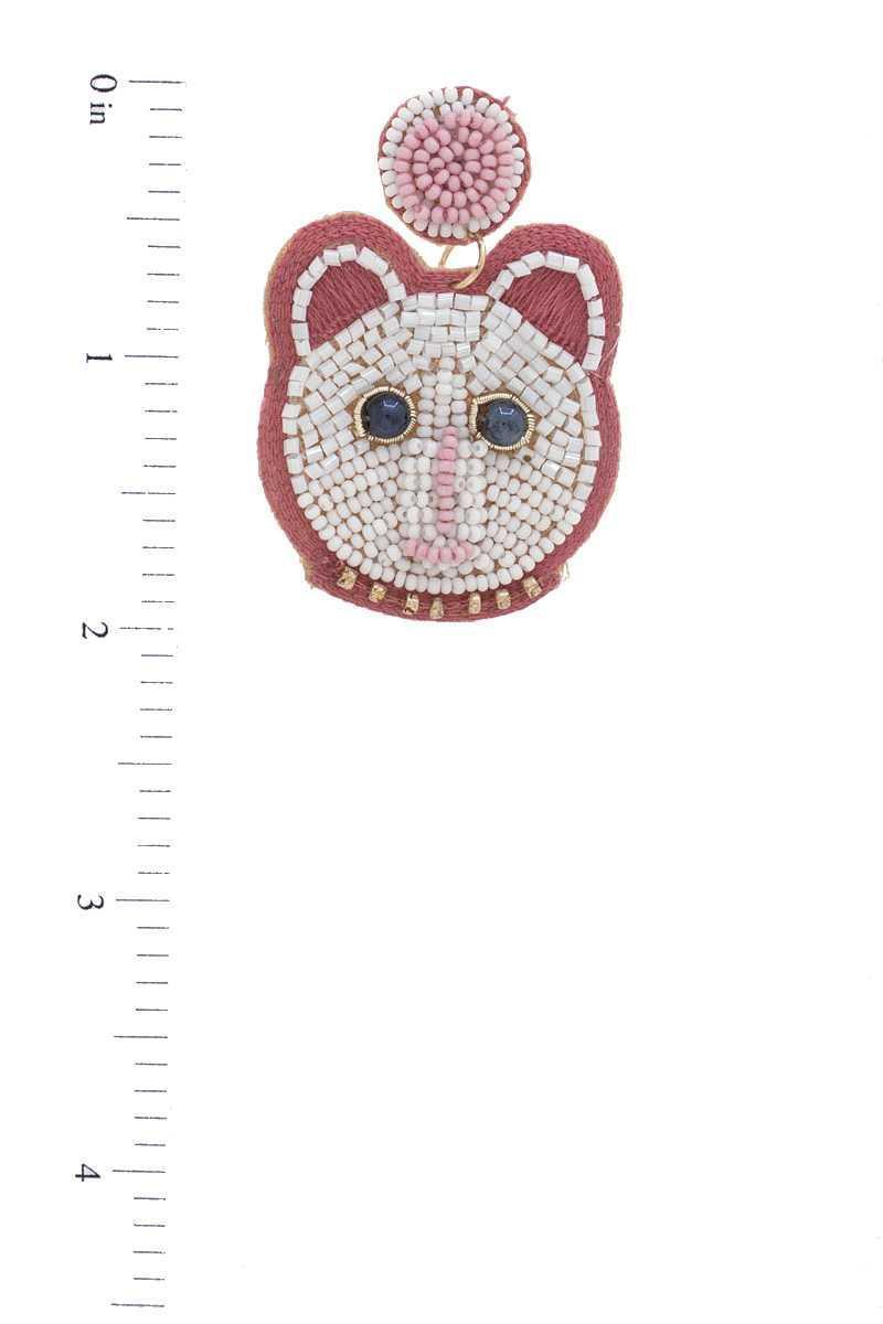 Seed Bead Earring Secondary image