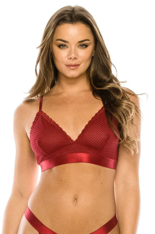 Lace Triangle Bralette | Mixtshop LLC