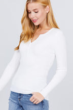 Viscose Henley Sweater | Mixtshop LLC