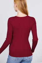 Viscose Henley Sweater | Mixtshop LLC