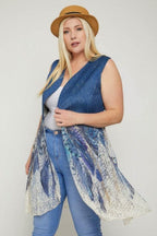 Sleeveless, Lace Cardigan | Mixtshop LLC