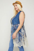 Sleeveless, Lace Cardigan | Mixtshop LLC