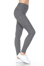 Yoga Style Banded Lined Multi Printed Knit Legging With High Waist | Mixtshop LLC