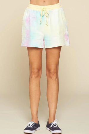 Tie-dye Printed Jersey Shorts | Mixtshop LLC