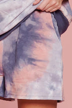 Tie-dye Printed Jersey Shorts | Mixtshop LLC