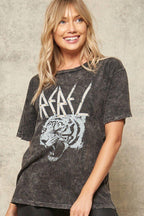 A Mineral Washed Graphic T-shirt | Mixtshop LLC