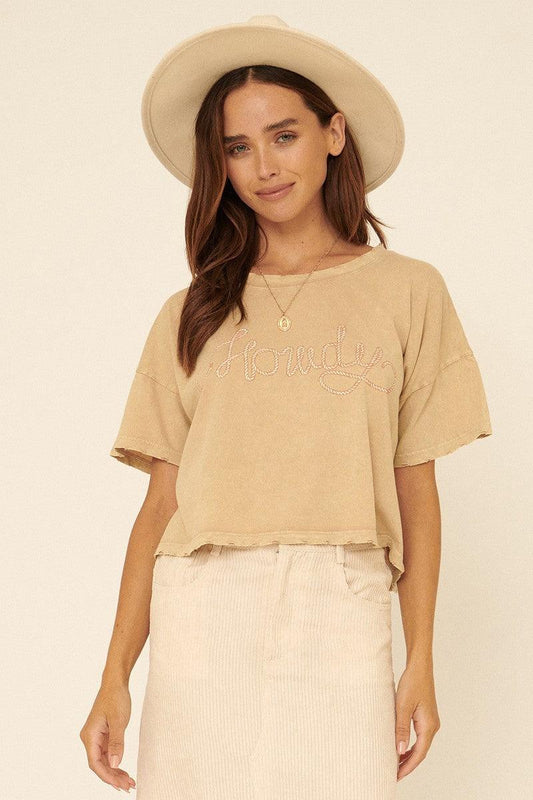 A Mineral-washed Graphic Tee | Mixtshop LLC