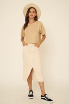 A Mineral-washed Graphic Tee | Mixtshop LLC