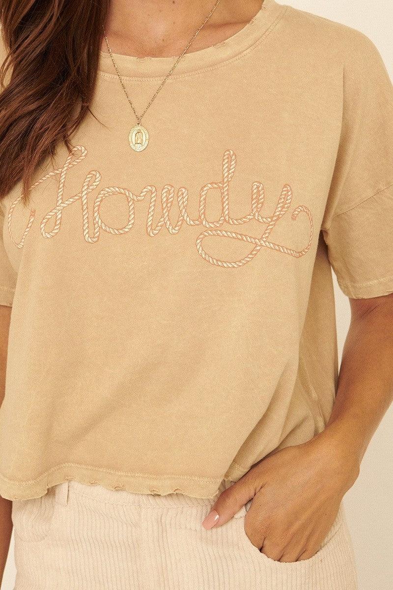 A Mineral-washed Graphic Tee | Mixtshop LLC